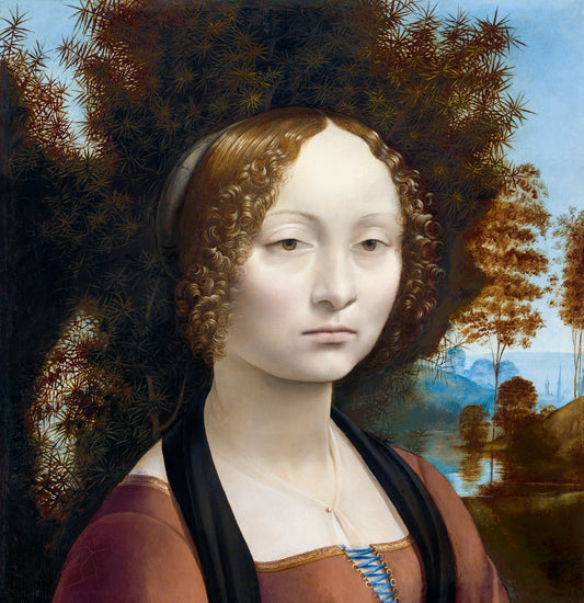 Ginevra de' Benci - Leonardo da Vinci 1474 - 1478