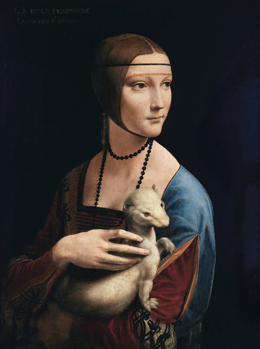 Lady With An Ermine 1490 - Leonardo da Vinci