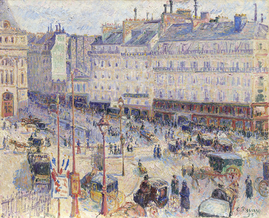 Camille Pissarro - The Place du Havre Paris 1893