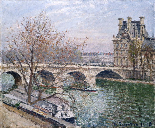 Camille Pissarro - The Pont Royal and the Pavillon de Flore 1903