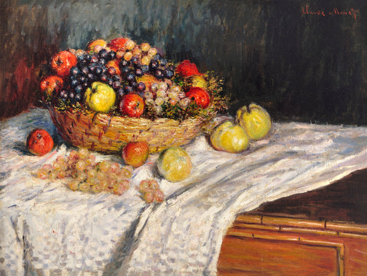 Claude Monet - Apples and Grapes 1879 - Digital Art - JPG File Download