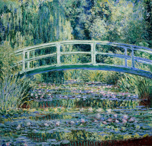 Claude Monet - Water Lilies and Japanese Bridge 1899 - Digital Art - JPG File Download