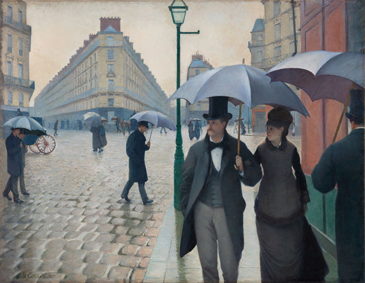 Gustave Caillebotte - Paris Street Rainy Day 1877