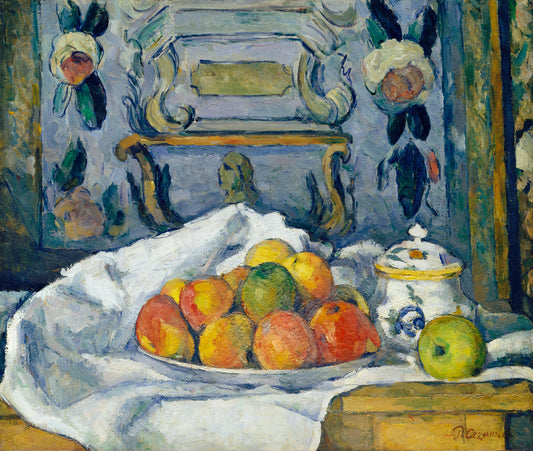 Paul Cezanne - Dish of Apples 1876 - Digital Art - JPG File Download