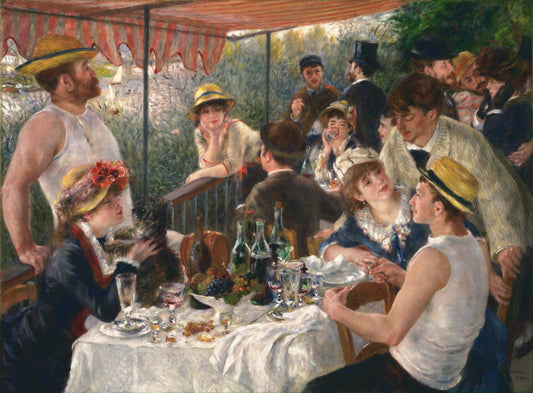 Pierre-Auguste Renoir - Luncheon of the Boating Party 1637 - Digital Art - JPG File Download